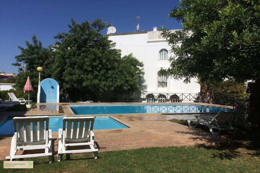 Green Apartment In Tavira Garden Exterior foto
